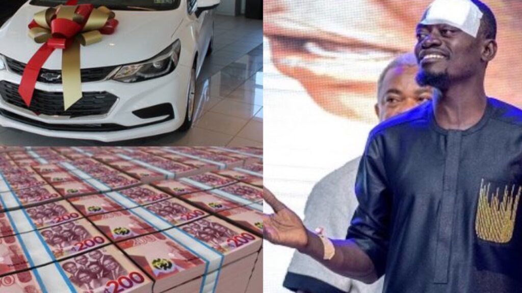 LilWin Shows Compassion: Donates Car and GH¢95,000 to Family of Deceased 3-Year-Old